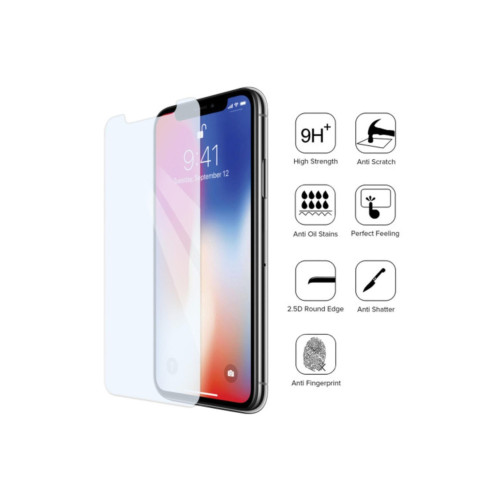 Apple iPhone XS Max Nano 0.26 mm İnce A Kırılmaz Cam Ekran Koruyucu