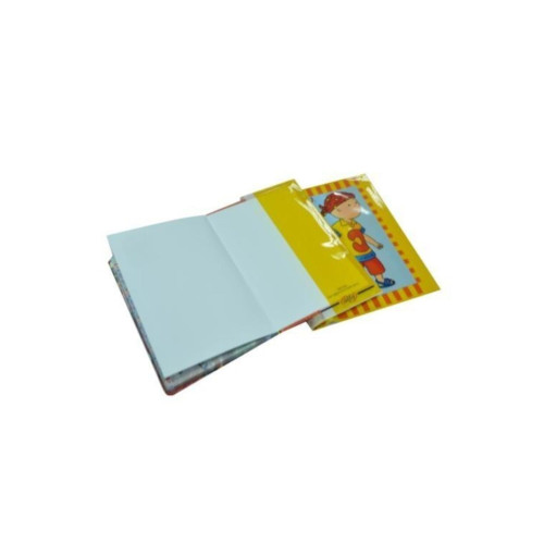 Alfa Caillou A-5 Hazır Defter Kabı Simli 25 Li (1 Paket 25 Adet)