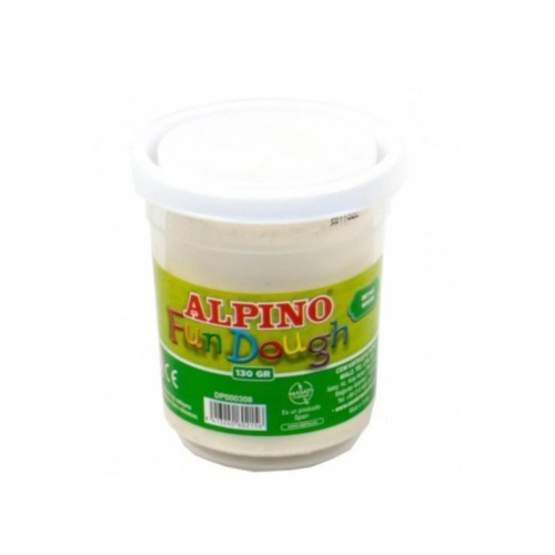 Alpino Oyun Hamuru Plaka 50 GR Beyaz DP-56