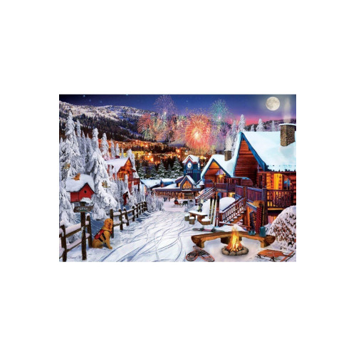 Art Puzzle Kış Eğlencesi 1000 Parça Puzzle