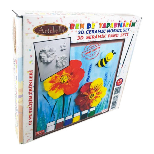 Artebella Seramik Pano Boyama 3D-01