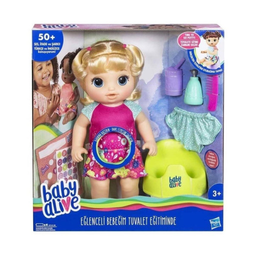 Baby Alive Eğlenceli Bebeğim Tuvalet Eğitiminde
