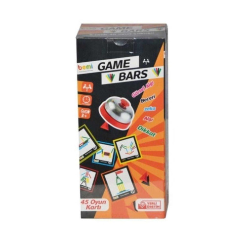 Bemi Eğitici Oyun Oyun Kartı Game Bars 1857