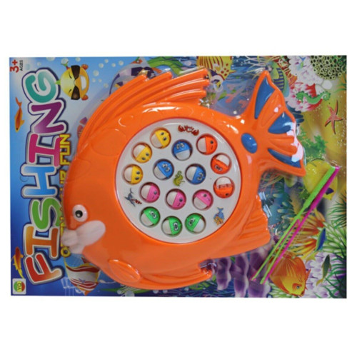 CanEm Oyuncak Kartelada Pilli Balık Oyunu (Karışık Renk 1 Adet)