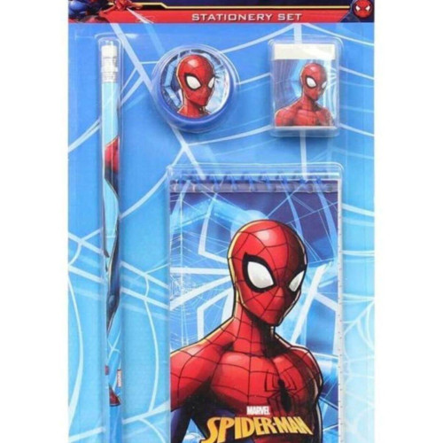 Dolphin Spiderman 4'lü Kırtasiye Seti