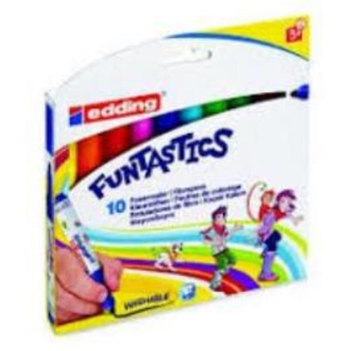 Edding Keçeli Kalem Kalın Funtastıcs 10 LU Set ED14K1099