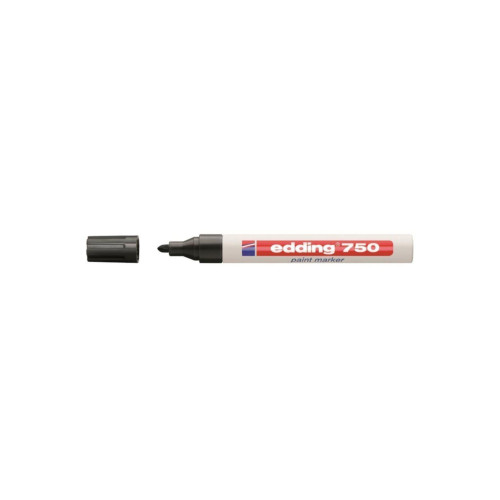 Edding Markör Boya 2-4 MM Yuvarlak Uçlu Siyah 750