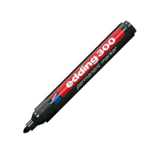 Edding Markör Permanent 1.5-3 MM Siyah Yuvarlak Uçlu 300