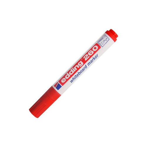 Edding Tahta Kalemi Yuvarlak Uçlu 1.5-3MM Kırmızı 260