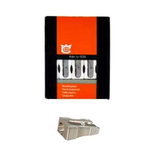 Eisen Öğrenci Kalemtraşı Metal Çift Bıçaklı (1 Paket 20 Adet)