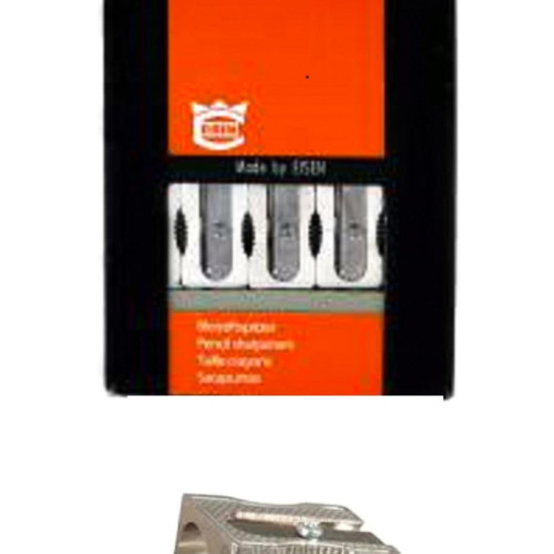 Eisen Öğrenci Kalemtraşı Metal Çift Bıçaklı (1 Paket 20 Adet)