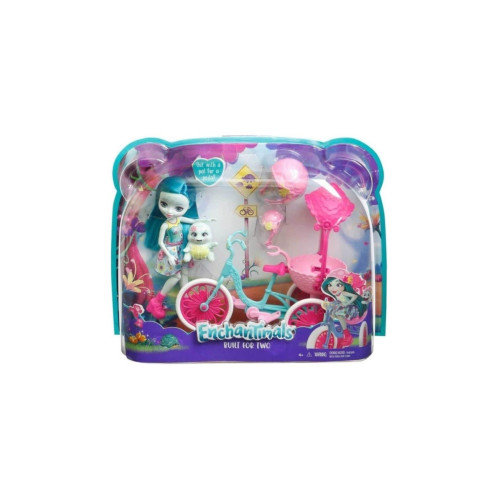 Enchantimals Bebek Ve Bisikleti Oyuncak Seti Kız Evcilik Oyuncak