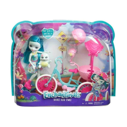 Enchantimals Bebek Ve Bisikleti Oyuncak Seti Kız Evcilik Oyuncak