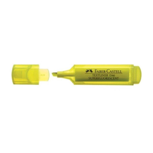 Faber-Castell Fosforlu Kalem Şeffaf Gövde 10'lu Sarı