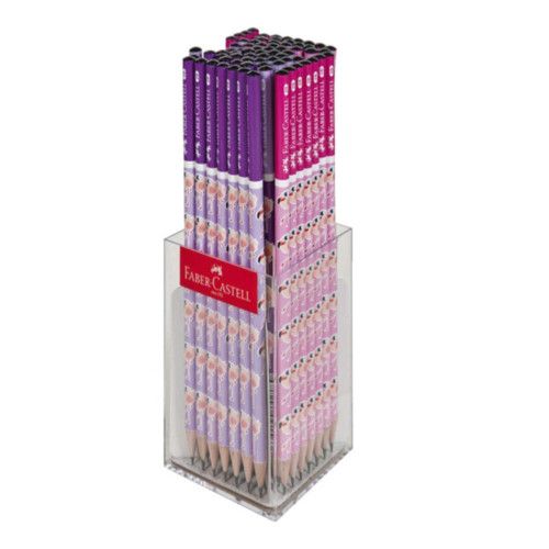 Faber-Castell Kurşun Kalem Flamingo Desenli 2B (1 Paket 72 Adet)