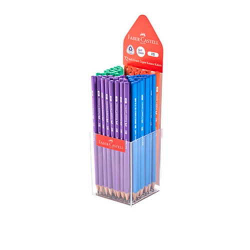 Faber-Castell Kurşun Kalem Soft Touch Üçgen 2B (72 Li Kutu)