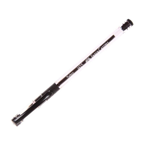 Faber-Castell Tükenmez Kalem 0.7 MM İğne Uç Siyah (10 Lu Kutu)