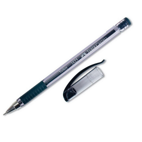 Faber-Castell 1425 İğne Uç Tükenmez Siyah 50' li Kutu