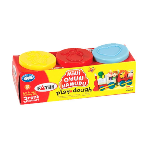 Fatih Oyun Hamuru Mini 3 Renk 500730