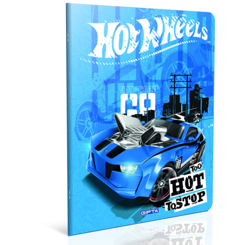 Gıpta Defter Hot Wheels Plastik Kapak Çizgili 40 YP A4 5419