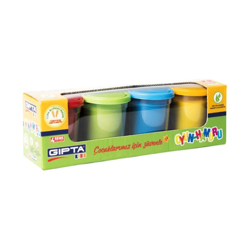 Gıpta Oyun Hamuru 560 GR 4 Renk K8463