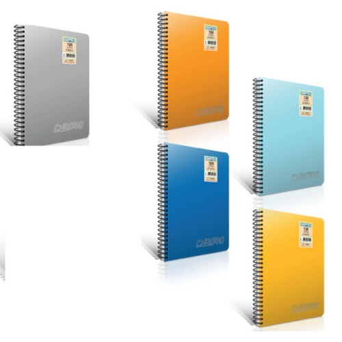 Gıpta Spiralli Defter Chromo Plastik Kapak Kareli 160 YP A4 1344
