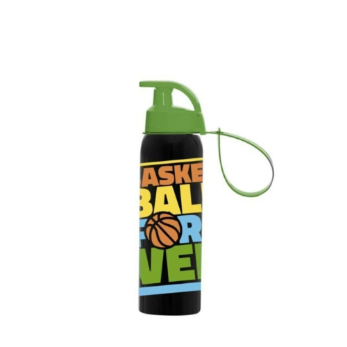 Herevin Basketball Forever Desenli Askılı Matara 500 ml