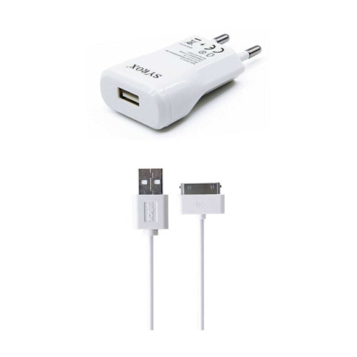 Syrox Iphone 4s Usb Ev Şarj Aleti 1.0a Syrox Usb Power Adaptör 3G/3Gs/4G/4Gs