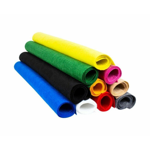 Akkaymak Keçe İnce Renkli 50x70 Cm (10 Lu Paket)