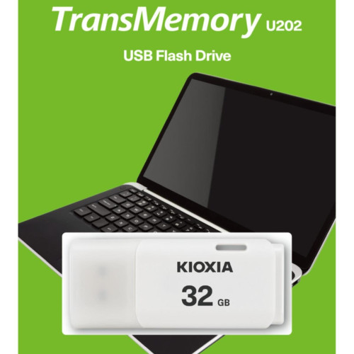 Kıoxıa Beyaz Usb Bellek 32 GB. Usb Bellek