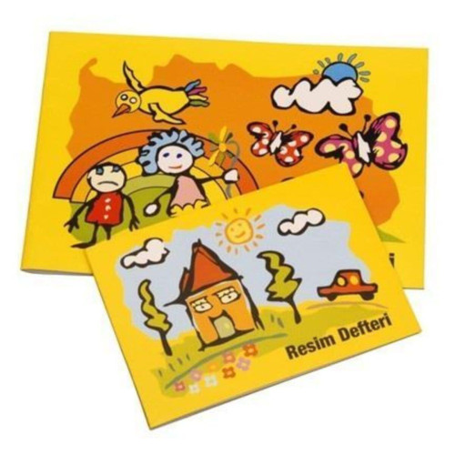 Komeks A5 Resim Defteri 20 Yaprak Küçük Resim Defteri (1 Paket 24 Adet)