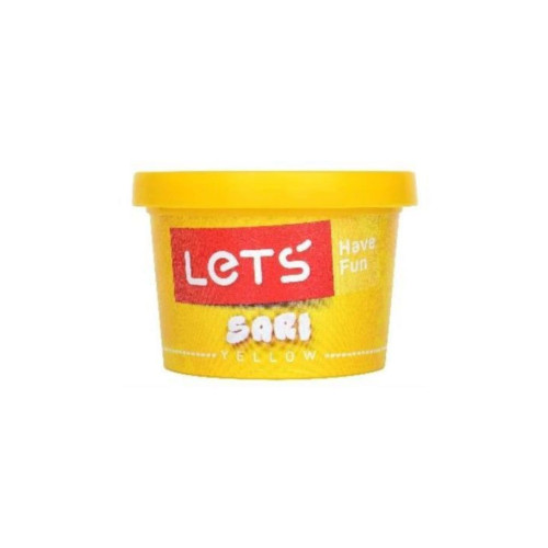 Lets Oyun Hamuru Tek Renk 150 GR Sarı L8340-1