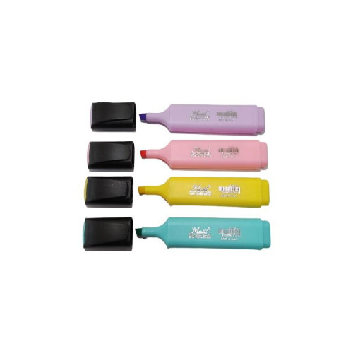 Masis Fosforlu Kalem Pastel 4 Renk Pvc H708-4P