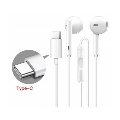 Mikrofonlu Kulakiçi Type-c Kulaklık SİYAH