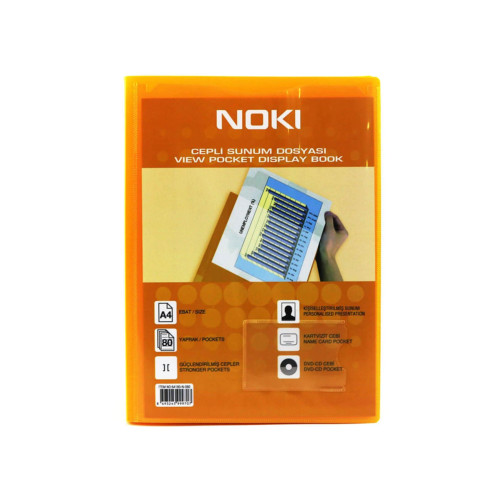 Noki Katalog (Sunum) Dosya 80 LI Cepli Karışık Renk 64180-N