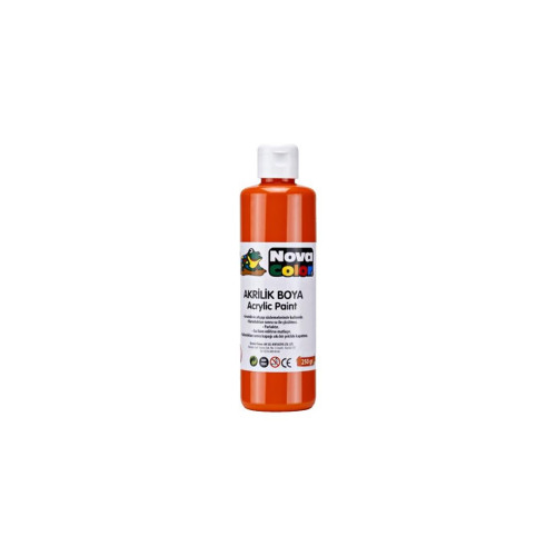 Nova Color Akrilik Boya 250 GR Turuncu NC-438