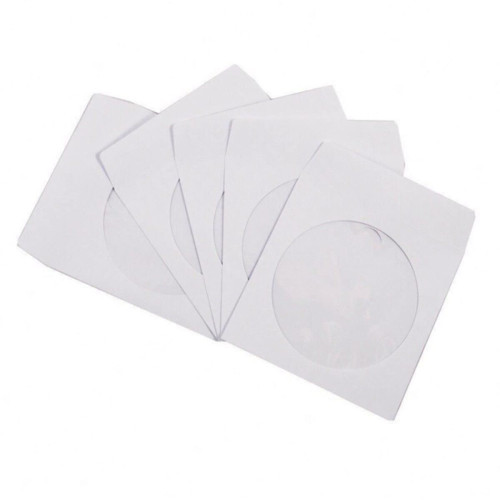 Oyal Cd Zarfı Beyaz Pencereli 12.5x12.5cm 90 gr (1000 Li Paket)