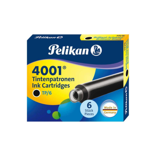 Pelikan Dolma Kalem Kartuşu Küçük Royal Siyah 6 Lı (6 Lı Paket)