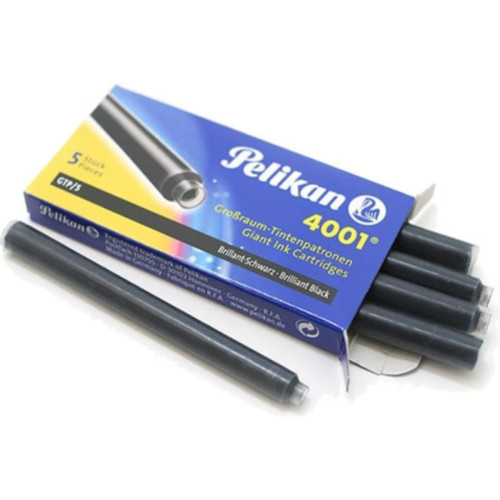 Pelikan 4001 Dolmakalem Kartuşu Dev Royal Mavi (5'li Kutu)