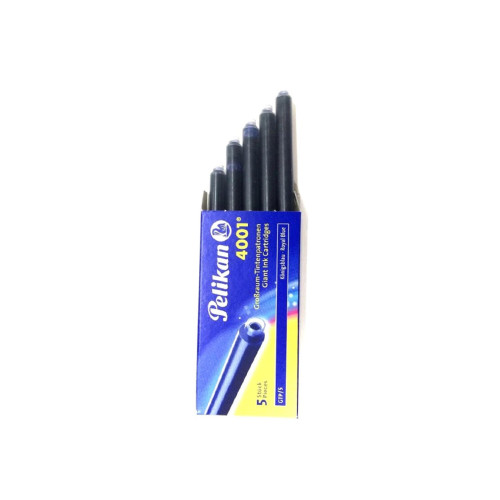 Pelikan 4001 Dolma Kalem Kartuşu Dev Royal Siyah (5'li Kutu)