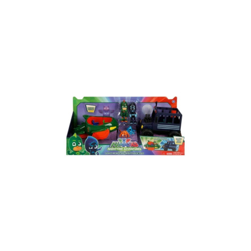 PJ Masks İyiler ve Kötüler Araçlar - Kedi Aracı ve Romeo'nun Laboratuvar