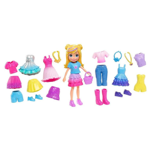 Polly Pocket Ve Kıyafetleri Oyun Seti (Karışık Model 1 Adet)