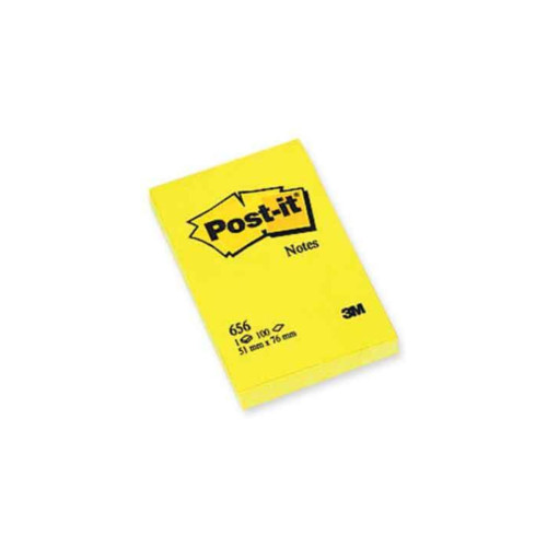Post-it Yapışkanlı Not Kağıdı Süper Güçlü 90 Yaprak 51x76 mm (12 Koçan)