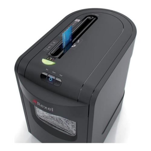 Rexel Mercury™ REX1323 Sıkışmasız Evrak İmha Makinesi Siyah