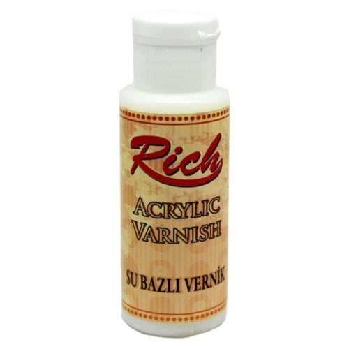 Rich Ekonomik Subazlı Vernik 120 Cc Su Bazlı Vernik