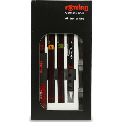 Rotring Rapido Kalemi Junior Set 3+1 0.1-0.2-0.3 MM S0699300