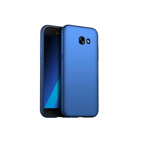 Samsung Galaxy J7 Prime Kamera Korumalı Yumuşak Silikon Kılıf Kapak Mavi