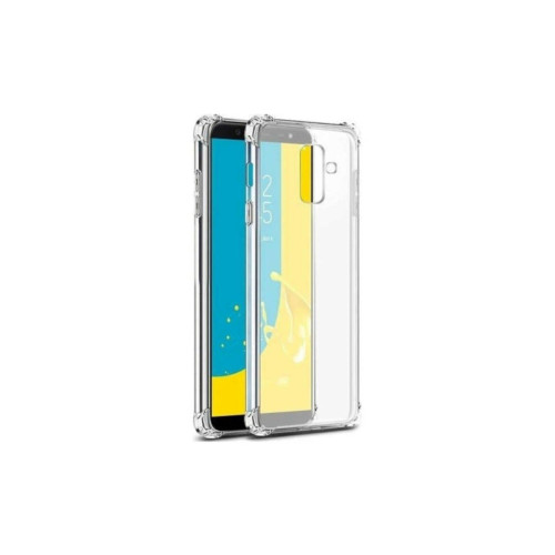 Samsung Galaxy J8 Kılıf Klasik Mat Renkli Yumuşak Premier Silikon Kılıf Galaxy J8 Premier Şeffaf