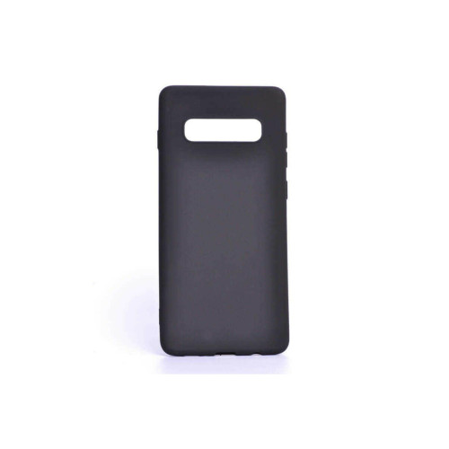 Soffany Samsung Galaxy S10 Plus Mavi Esnek Polikarbon Rubnice Kılıf Mavi