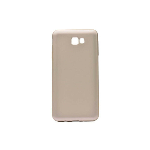 Samsung Galaxy J7 Prime Kamera Korumalı Yumuşak Silikon Kılıf Kapak Gold